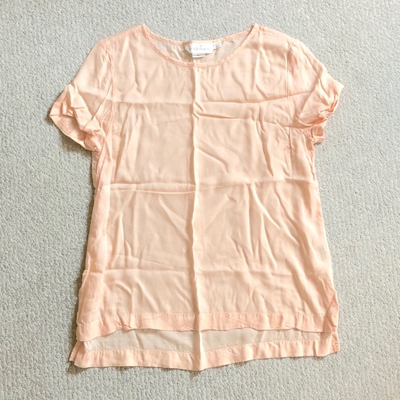 H&M Tops - 💜3 for $12💜 · H&M Powder Pink Linen Shirt